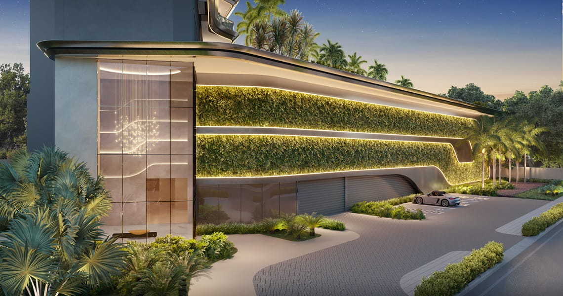 Fachada Pé Direito Triplo