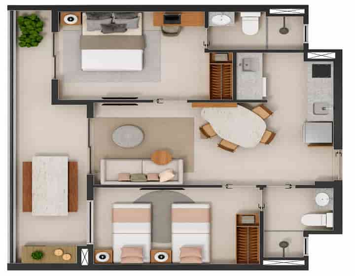 60,40 m²